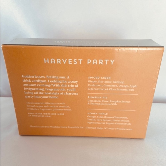 Woolzies Harvest Party Fall Essential Oil Set of 3 - Picture 3 of 7